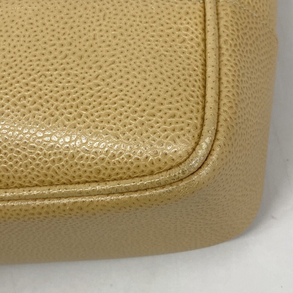 CHANEL Brown Caviar Leather Tote Bag - Picture 6 of 10